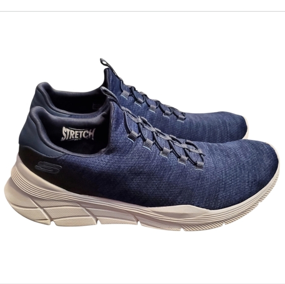 Skechers Men's Relaxed Fit Memory Foam Slip On Walking Athletic Sneakers 12 - Picture 2 of 8